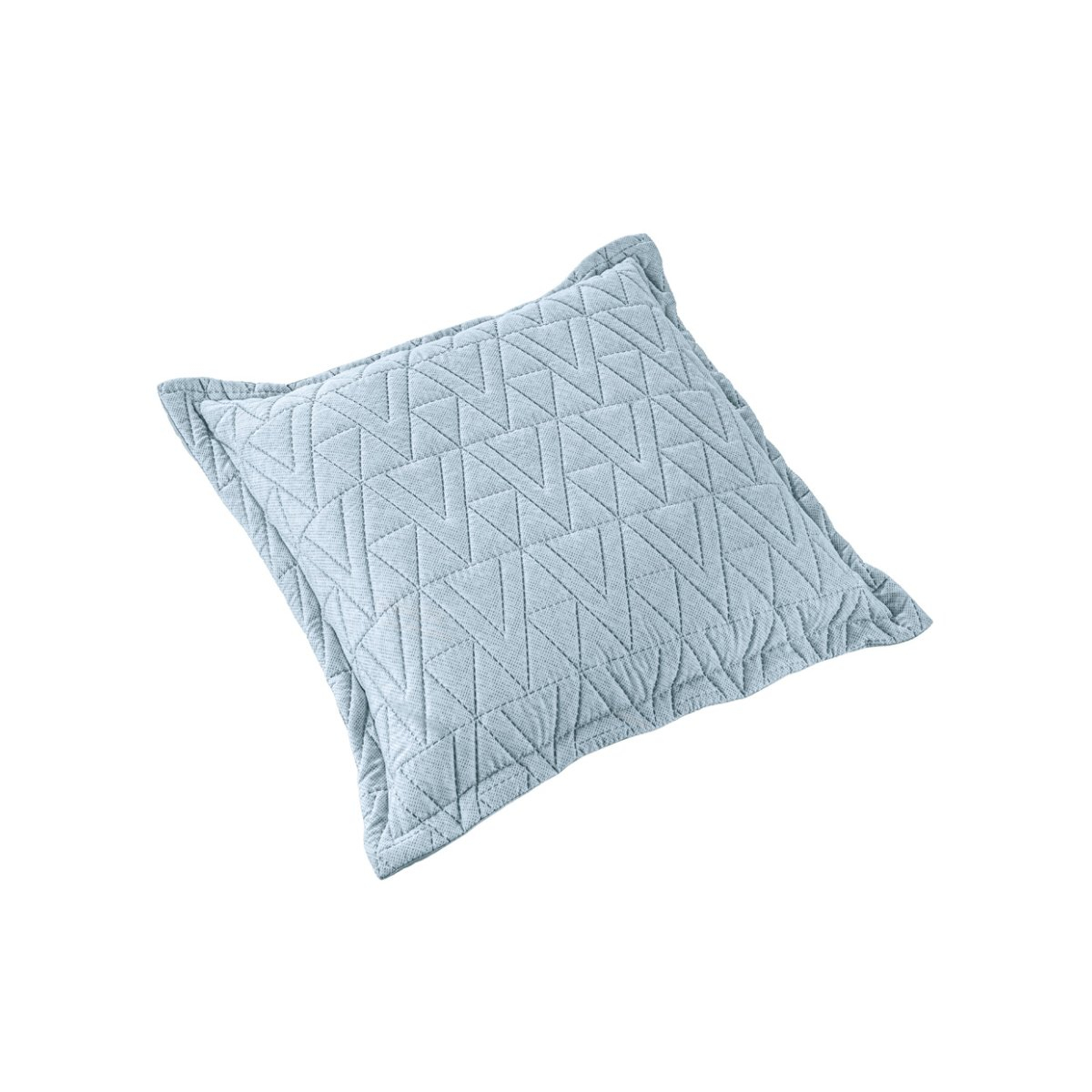 Κουβερλί King Size (250X240) + Διακοσμητική Μαξιλαροθήκη Guy Laroche Kylian Denim Home Λευκά Είδη Κρεβατοκάμαρας Spitishop