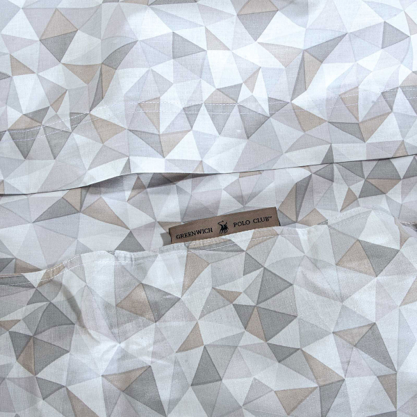 Παπλωματοθήκη Υπέρδιπλη (220x240) Greenwich Polo Club Loft Triangle 2378