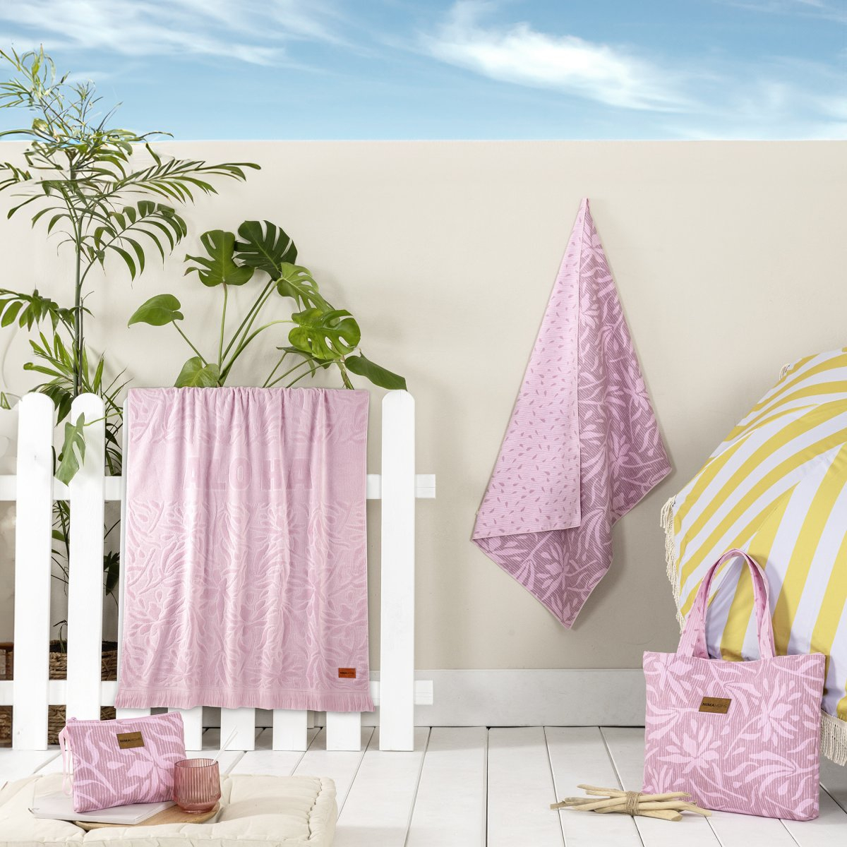 Πετσέτα Θαλάσσης (90X160) Nima Kiui Jacquard Home Πετσέτες Ενηλίκων Spitishop