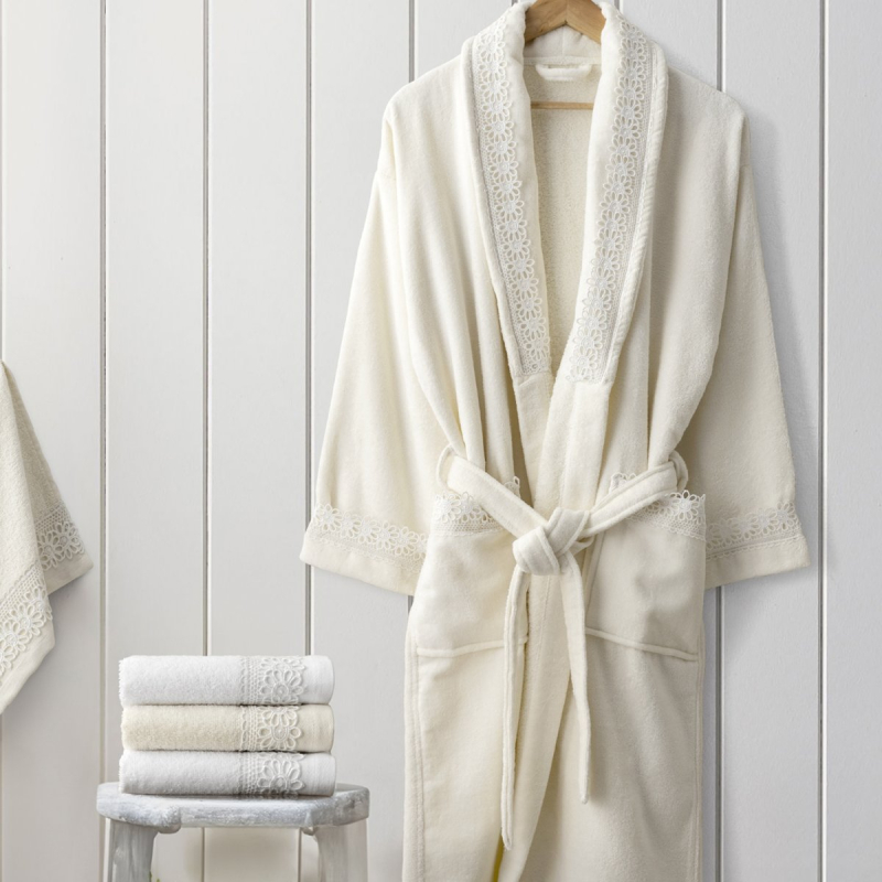 Μπουρνούζι Nima Seren Ivory