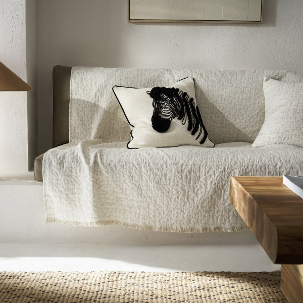 Ριχτάρι Καναπέ Διθέσιου (180x250) Gofis Home Francis Natural Beige 729/06