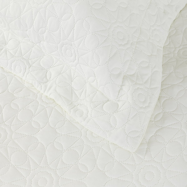 Νυφικό Κουβερλί King Size (Σετ 240x260) Nima Calla Ivory