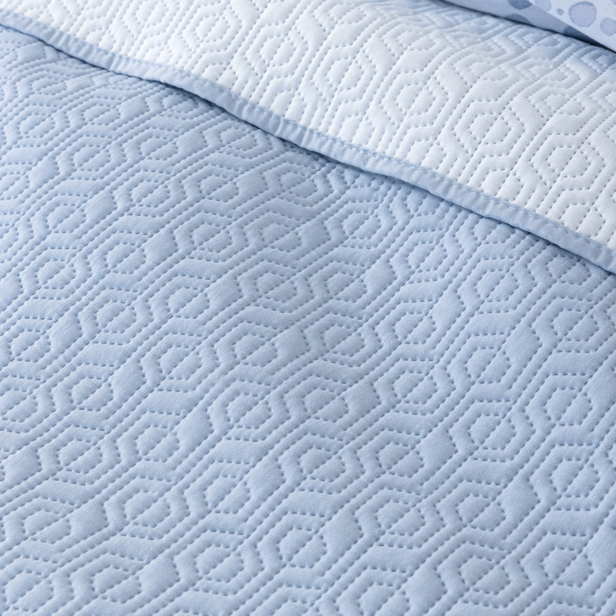 Κουβερλί King Size (240X260) 2 Όψεων Nima Orion Sky Blue L Home Λευκά Είδη Κρεβατοκάμαρας Spitishop