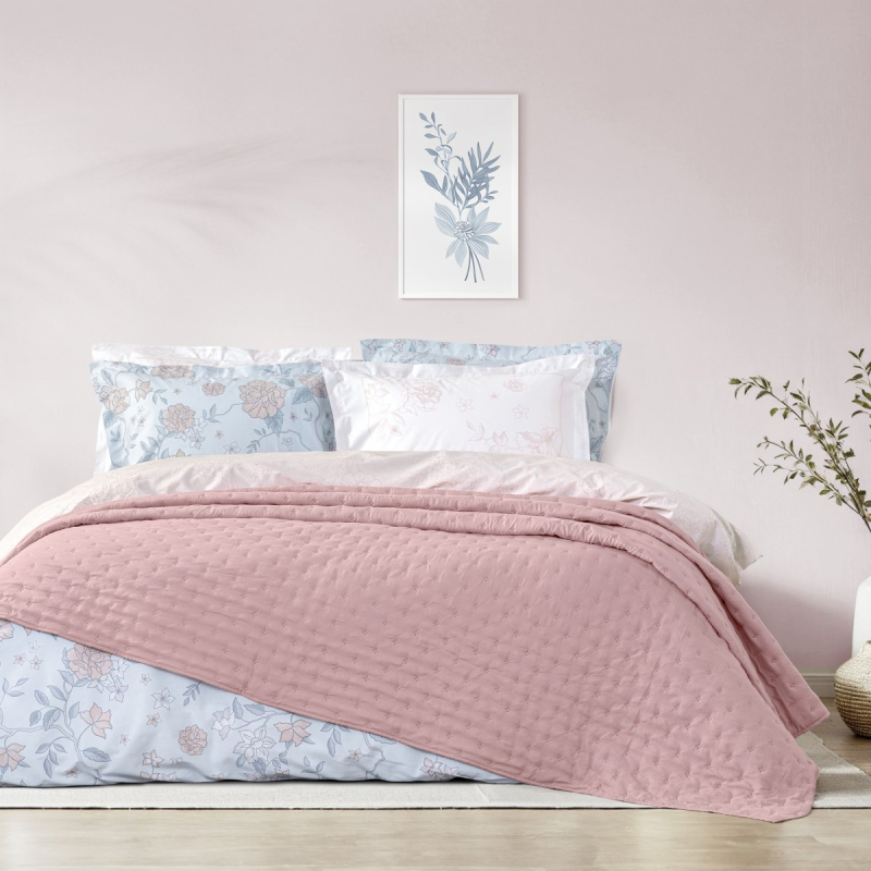 Κουβερλί Μονό (160x240) Nima Clay Apple Pink