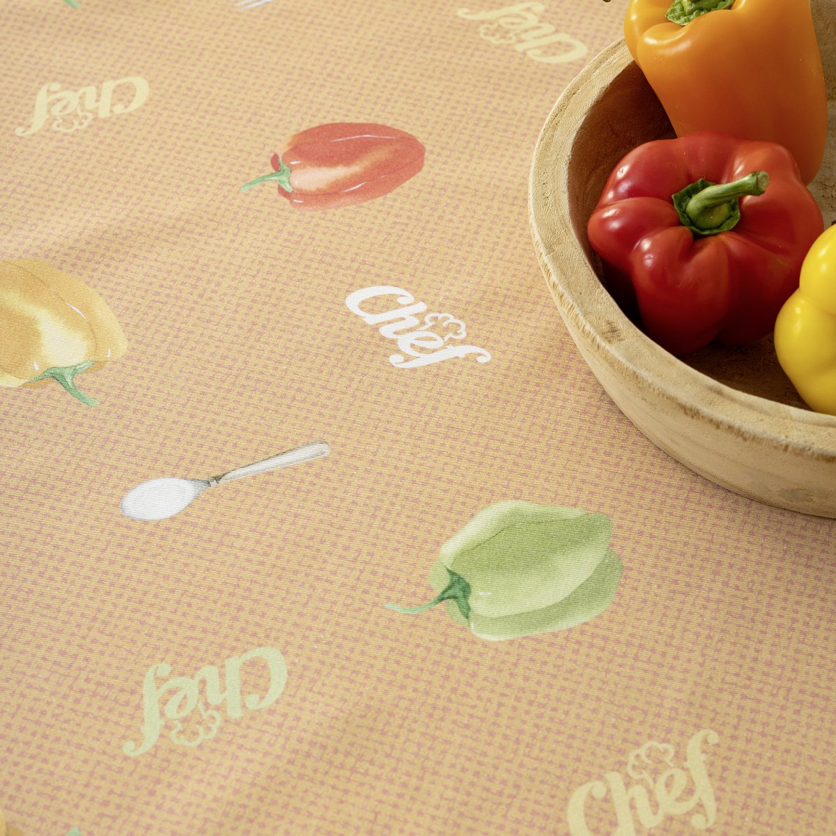 Τραπεζομάντηλο (140X140) Nima Chef Home Λευκά Είδη Κουζίνας & Τραπεζαρίας Τραπεζομάντηλα Spitishop