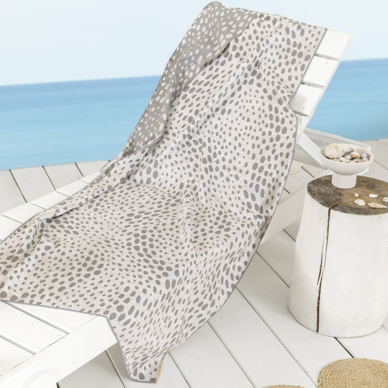 Πετσέτα Θαλάσσης Microfiber (80x160) 2 Όψεων Nima Keya