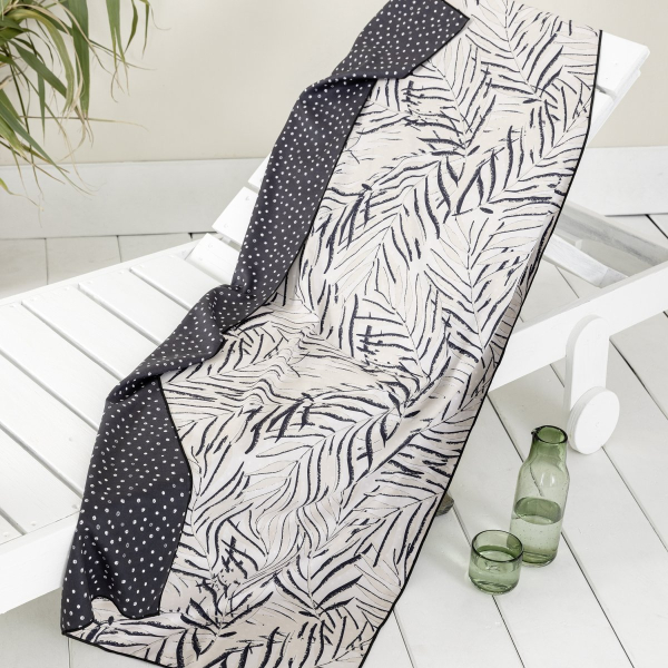 Πετσέτα Θαλάσσης Microfiber (80x160) 2 Όψεων Nima Sienna