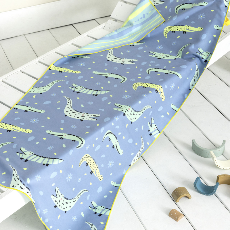 Παιδική Πετσέτα Θαλάσσης Microfiber 2 Όψεων (70x140) Nima Rokko