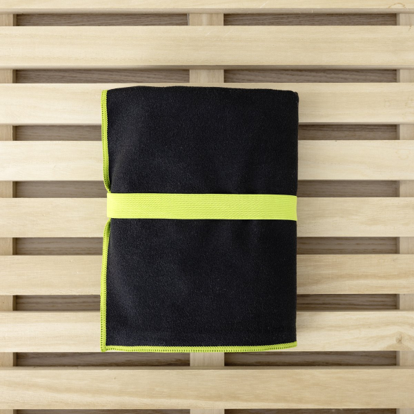 Πετσέτα Microfiber (75x150) Nima Riva Black