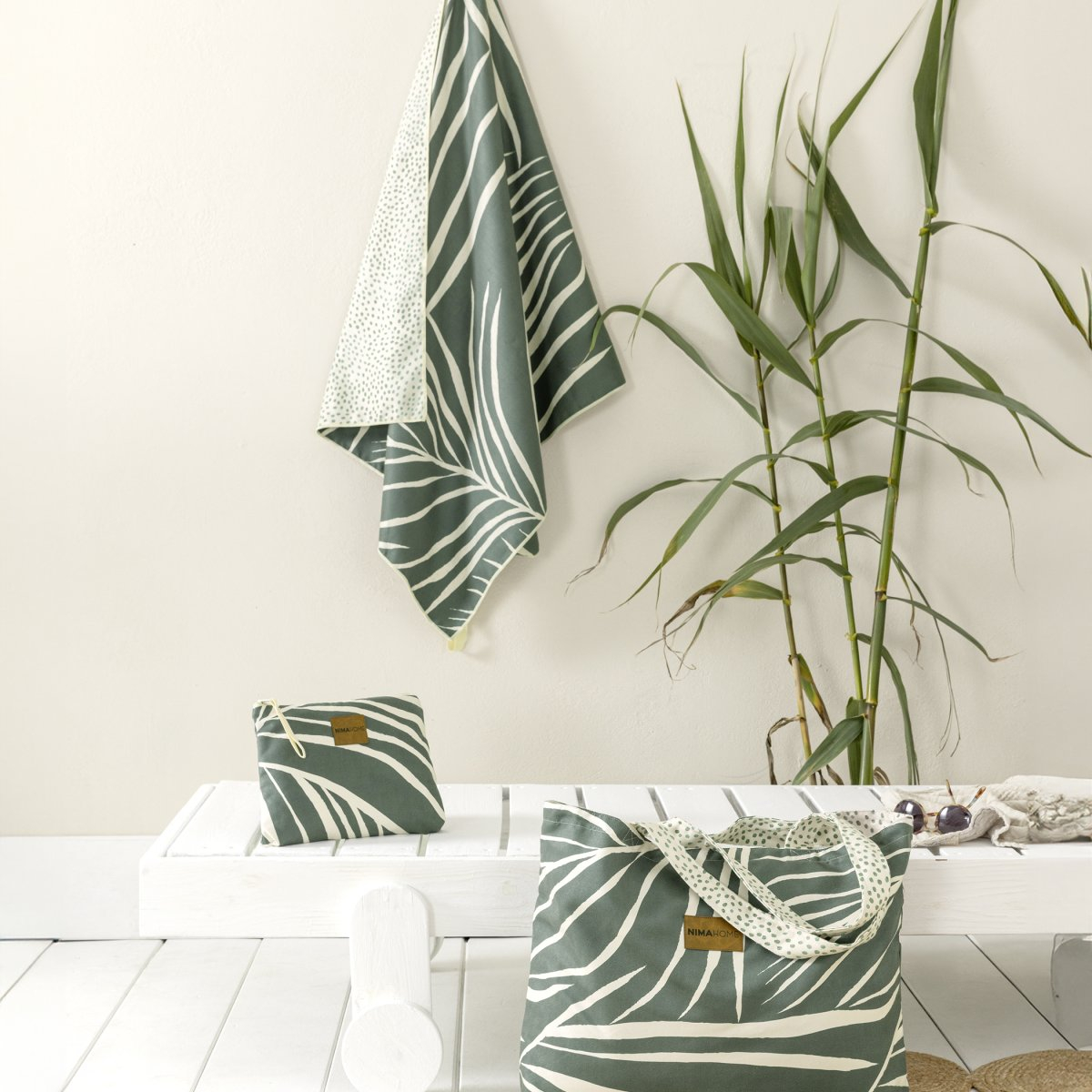 Νεσεσέρ Παραλίας (25X17) Nima Botanical Home Οργάνωση & Αποθήκευση Είδη Ταξιδίου Spitishop