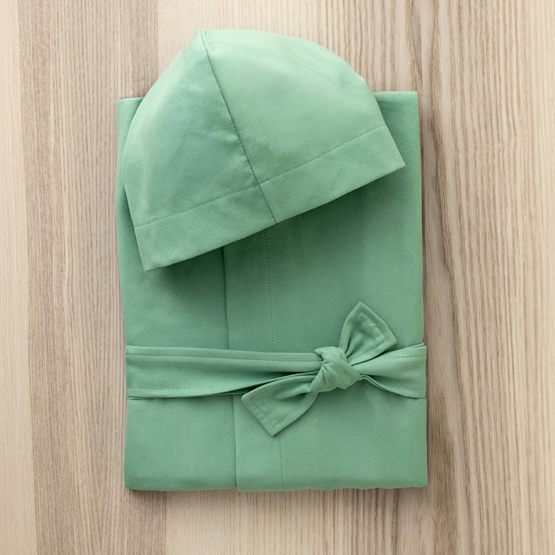 Παιδικό Μπουρνούζι Microfiber Nima Splashy Green