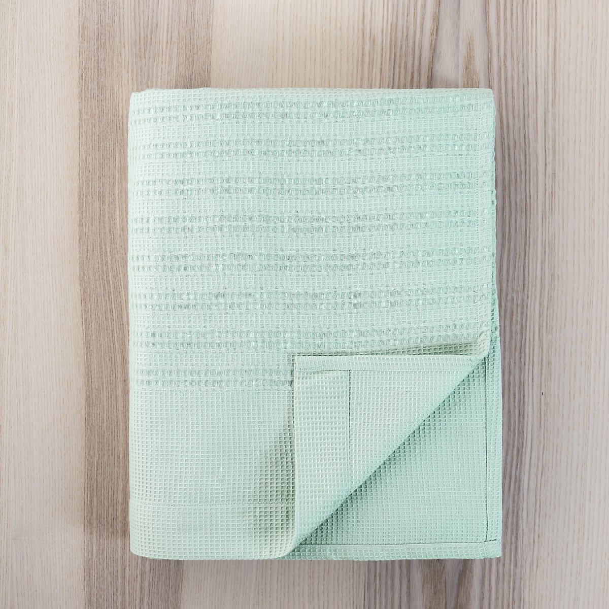 Κουβέρτα Πικέ King Size (240X260) Dune Minty Blue Home Λευκά Είδη Κρεβατοκάμαρας Κουβέρτες Υπέρδιπλες Spitishop