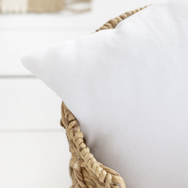 Διακοσμητική Μαξιλαροθήκη (45x45) Nima Living Iris White