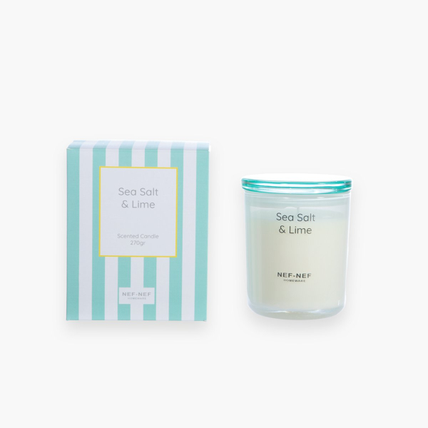 Κερί Αρωματικό 270ml Nef-Nef Homeware Sea Salt & Lime