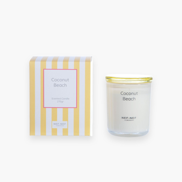 Κερί Αρωματικό 270ml Nef-Nef Homeware Coconut Beach