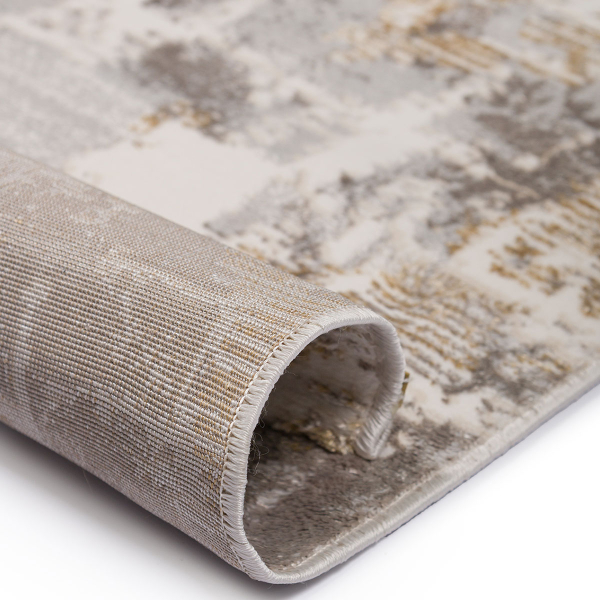 Χαλί Διαδρόμου (67x140) Βιοκαρπέτ Gossip 9856A White Gold