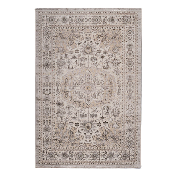 Χαλί Διαδρόμου (67x220) Βιοκαρπέτ Gossip 9860B White Vizon