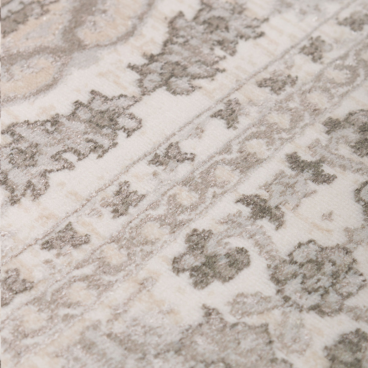 Χαλί Διαδρόμου (67X220) Βιοκαρπέτ Gossip 9860B White Vizon Home Χαλιά Διάδρομοι Spitishop