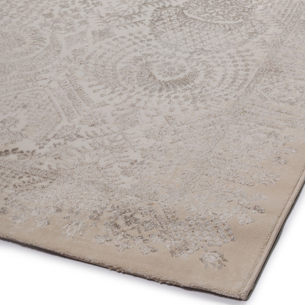 Χαλί All Season (200x290) Βιοκαρπέτ Gossip 9862A White Vizon