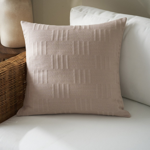 Διακοσμητική Μαξιλαροθήκη (50x50) Gofis Home Calyra Warm Beige 654/21