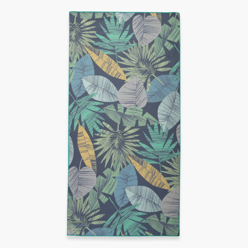 Πετσέτα Θαλάσσης Microfiber (80x160) Nef-Nef Homeware Leaferio Dark Blue