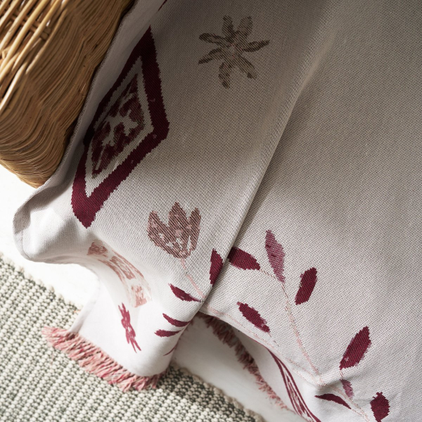 Ριχτάρι Καναπέ Διθέσιου (180x210) Gofis Home Ishara Cherry 573/02