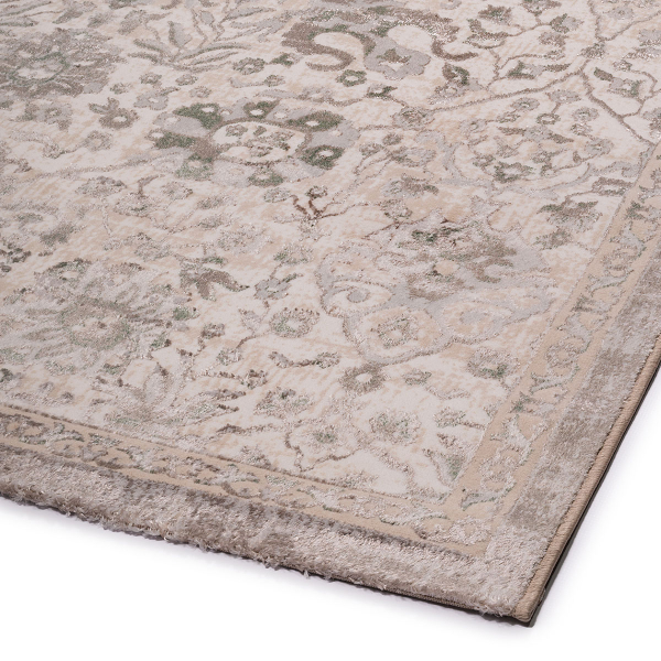 Χαλί All Season (200x290) Βιοκαρπέτ Gossip 9366B White Green