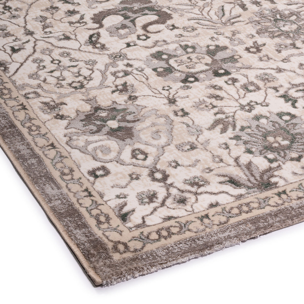 Χαλί All Season (200x290) Βιοκαρπέτ Gossip 9366B White Green