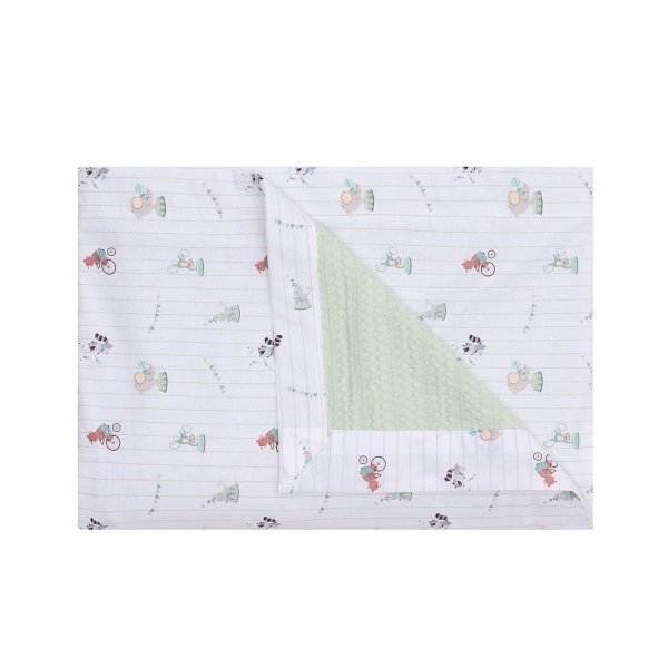 Κουβέρτα Πικέ Αγκαλιάς (70x100) 2 Όψεων Kentia Stylish Gonzo