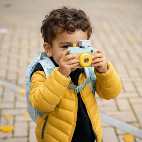 Ξύλινο Παιχνίδι Ρόλων Saro Φωτογραφική Μηχανή Little Explorers Μέντα 33431