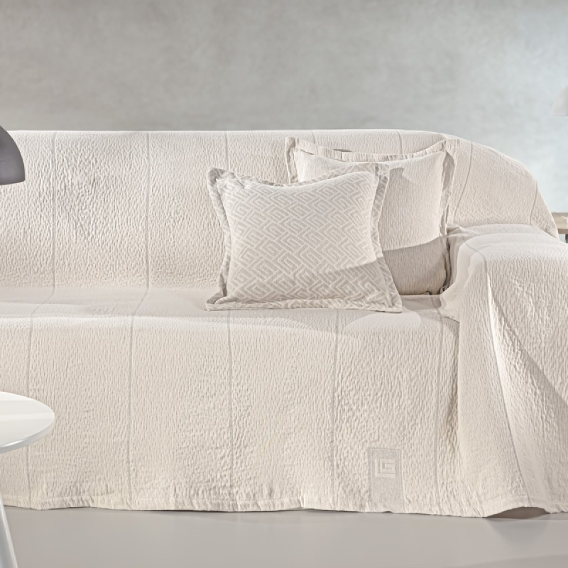 Ριχτάρι Καναπέ Τετραθέσιου (180x350) Guy Laroche Soho Ivory