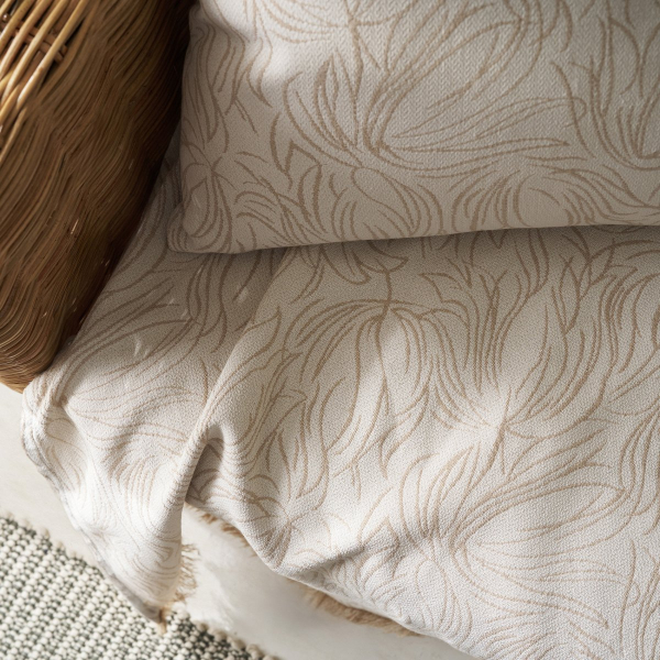 Ριχτάρι Καναπέ Τριθέσιου 2 Όψεων (180x310) Gofis Home Delia Natural Ecru 563/05