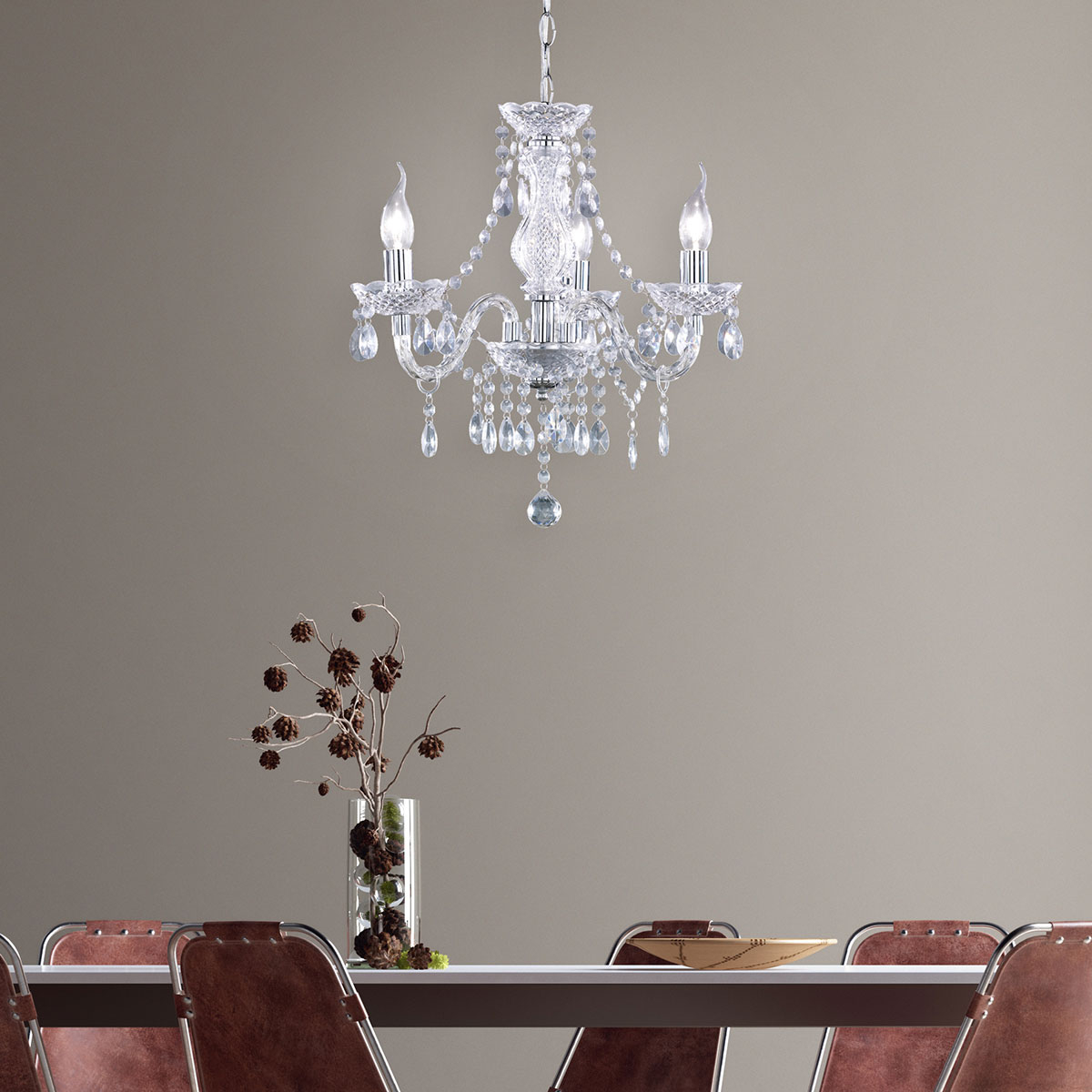 Πολυέλαιος Οροφής RL Luster Silver R11073000 4017807223811 | Spitishop