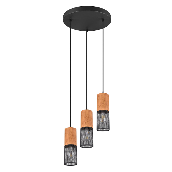Φωτιστικό Οροφής Τρίφωτο Trio Lighting Tosh 304330332