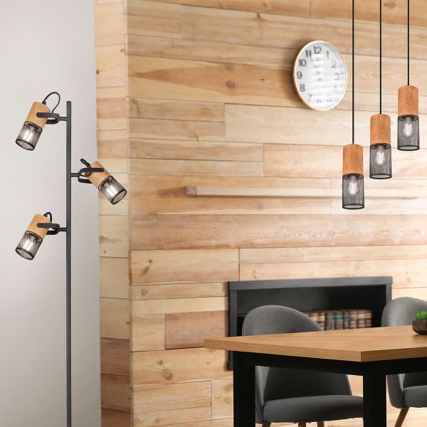 Φωτιστικό Οροφής Τρίφωτο Trio Lighting Tosh 304330332