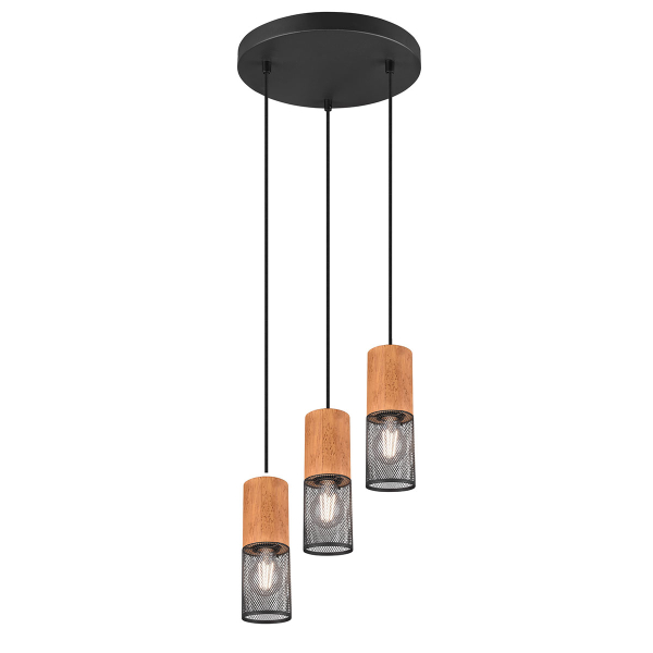 Φωτιστικό Οροφής Τρίφωτο Trio Lighting Tosh 304330332