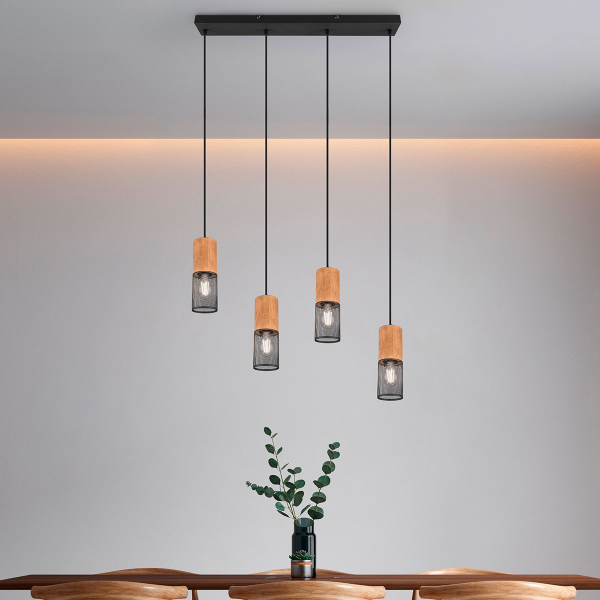 Φωτιστικό Οροφής Πολύφωτο Trio Lighting Tosh 304300432