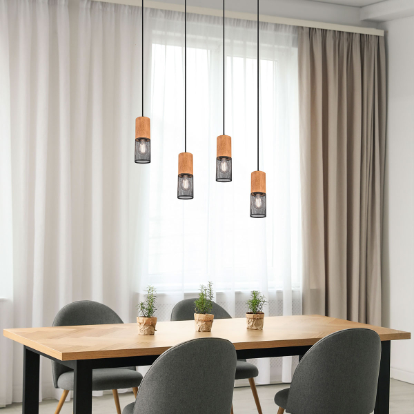 Φωτιστικό Οροφής Πολύφωτο Trio Lighting Tosh 304300432