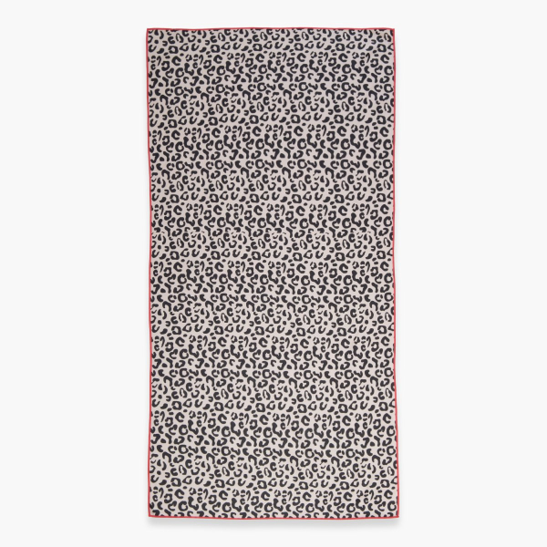 Πετσέτα Θαλάσσης (80x160) Nef-Nef Homeware Kenya Beige/Black