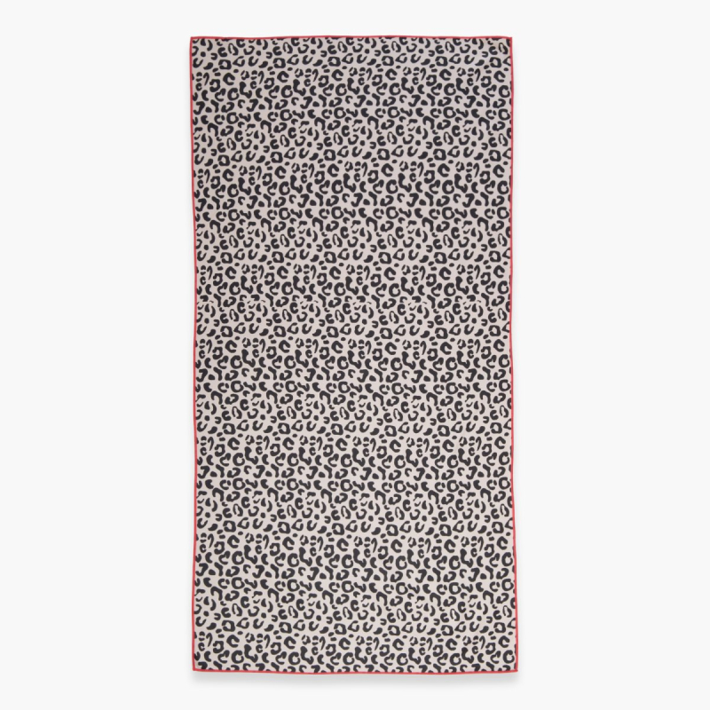 Πετσέτα Θαλάσσης (80x160) Nef-Nef Homeware Kenya Beige/Black