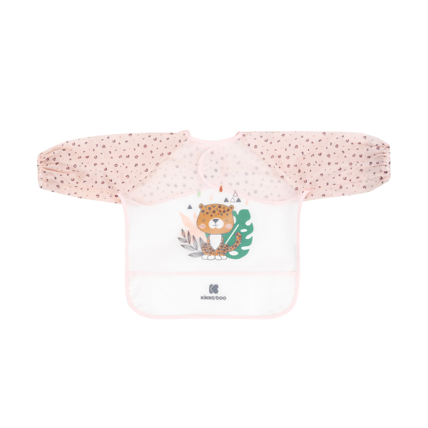 Σαλιάρα Με Μανίκια 4+ Μηνών (71x37) Kikka Boo Savanna Pink