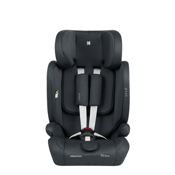Κάθισμα Αυτοκινήτου ISOfix (76-150εκ. Ύψος) Kikka Boo i-Cross i-size Dark Grey