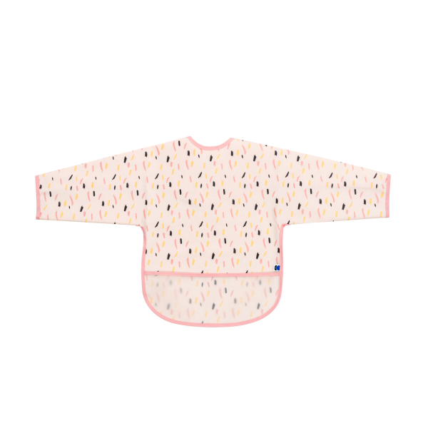 Σαλιάρα Με Μανίκια 4+ Μηνών (73x40) Kikka Boo Arty Pink Pattern