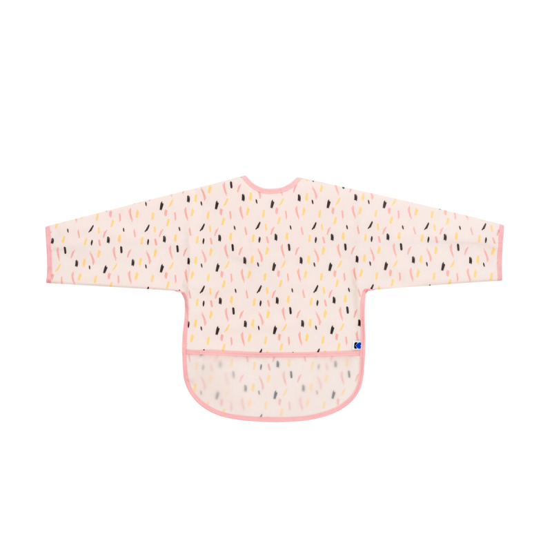 Σαλιάρα Με Μανίκια 4+ Μηνών (73x40) Kikka Boo Arty Pink Pattern