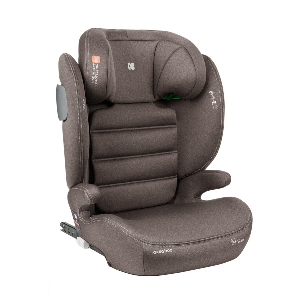 Κάθισμα Αυτοκινήτου ISOfix (100-150εκ. Ύψος) Kikka Boo i-Track i-size Brown