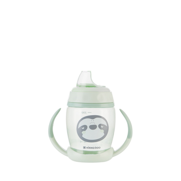 Ποτήρι Εκπαιδευτικό 200ml Kikka Boo Happy Face Mint