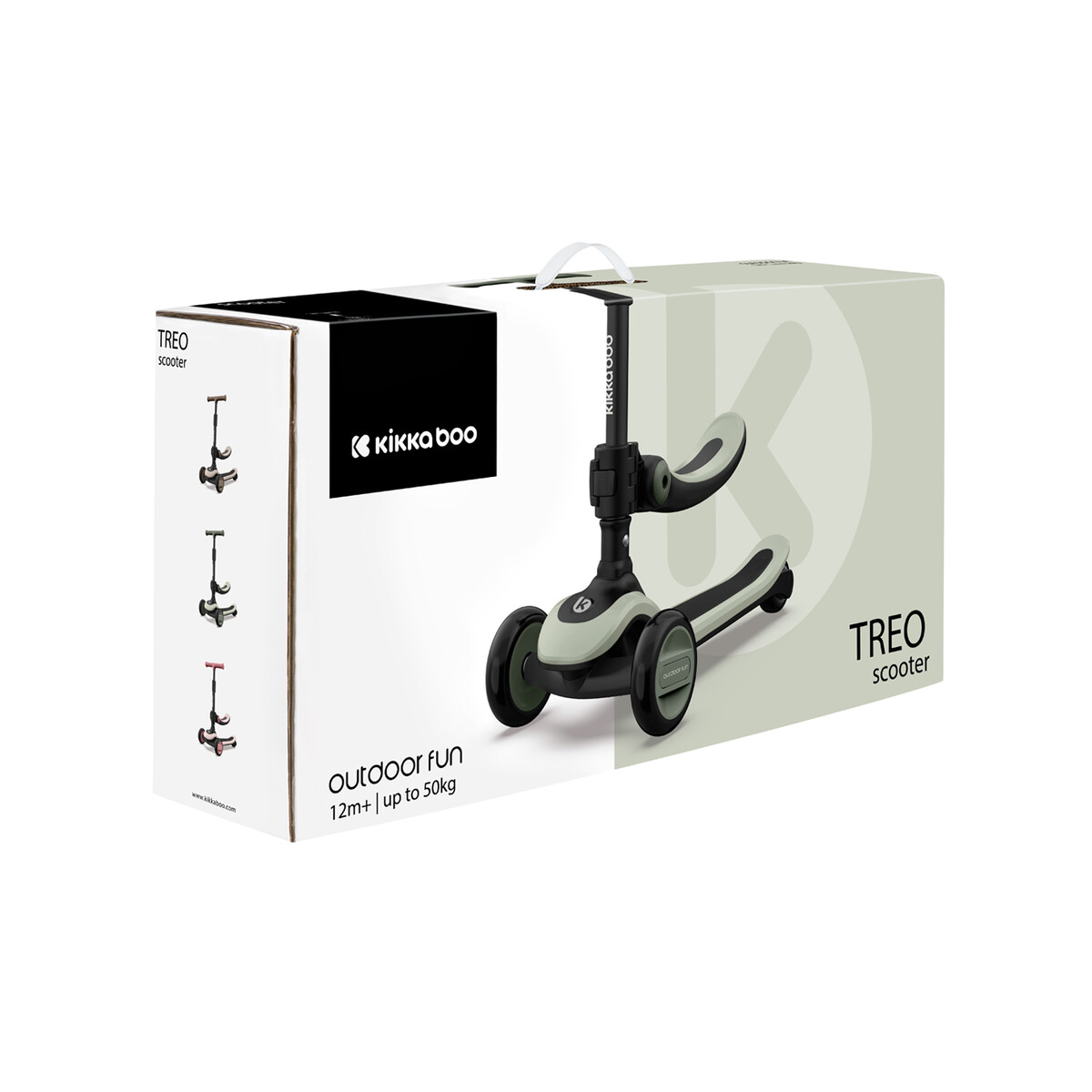 Παιδικό Πατίνι Τρίτροχο (12+ Μηνών) Kikka Boo Treo 2 In 1 Mint Home Παιχνίδια Πατίνια - Skateboard Spitishop