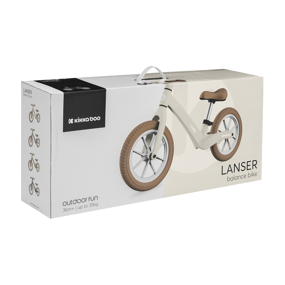 Ποδήλατο Ισορροπίας (3-6 Ετών Έως 35Kg) Kikka Boo Lanser Beige Home Παιχνίδια Ποδήλατα Spitishop