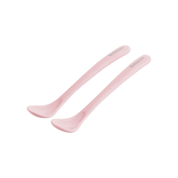 Κουτάλια Φαγητού (Σετ 2τμχ) Kikka Boo Brighty Pink