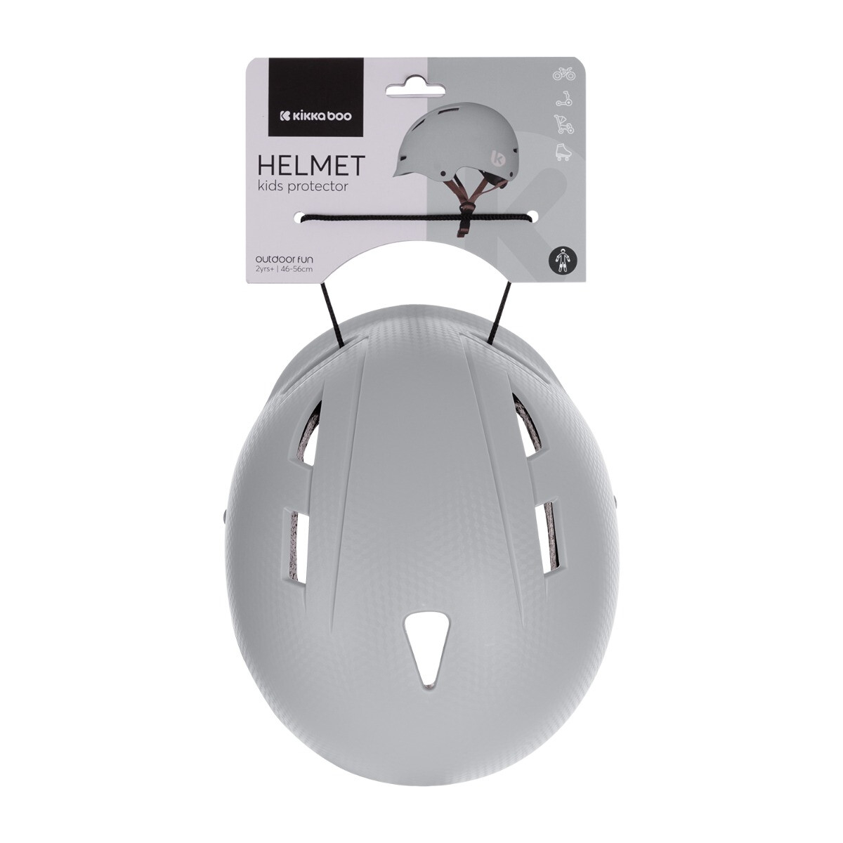 Παιδικό Κράνος (46-56Cm) Kikka Boo Grey Home Παιχνίδια Παιδικά Κράνη - Προστατευτικά Spitishop